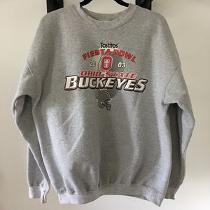 Ohio State Gray Crewneck Size Large